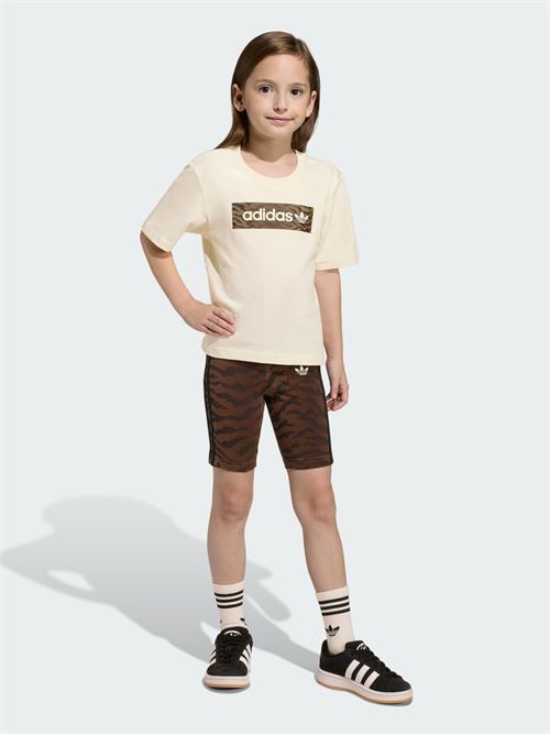 CYC TEE SET AOP     CREWHT/NBROWN ADIDAS ORIGINALS | KD5822/ND